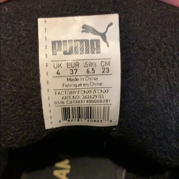 High top Puma memory foam leather sneaker - Picture 4 of 5